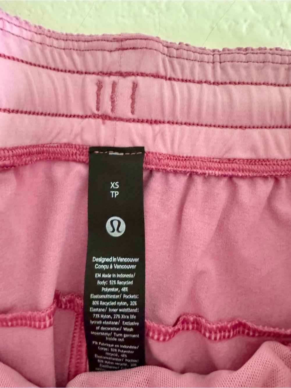 lululemon athletica Pink Men’s Hybrid Shorts - Picture 3 of 5